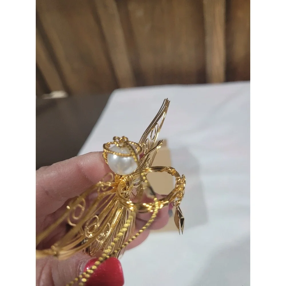 Radiant Angel Ornament Avon 1997